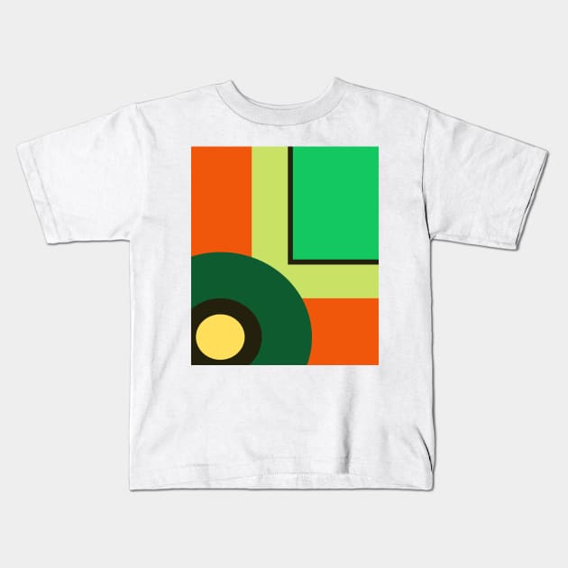 VIVID COLOR ABSTRACTION Kids T-Shirt by LaBelleMaison